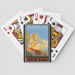 Jeu De Cartes Pennsylvania Railroad to Atlantic City