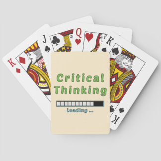 Jeu De Cartes Pensée critique