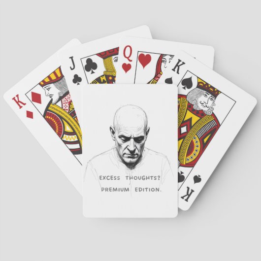 Jeu De Cartes Pensées Excessives ? Édition Premium (dos)