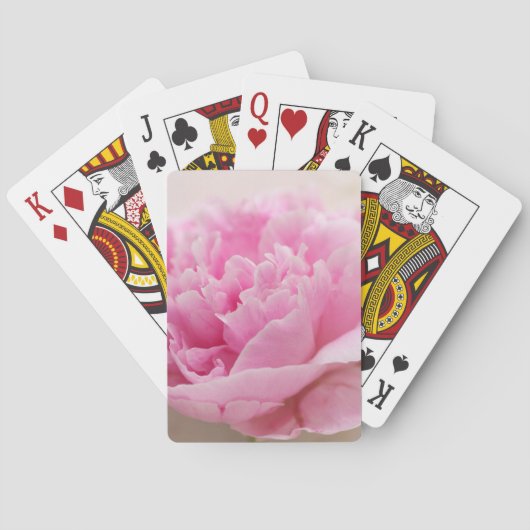 Jeu De Cartes Peony closeup (dos)