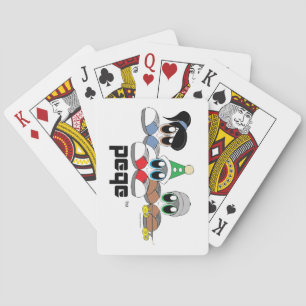 Jeu De Cartes PEQE Jouant aux cartes