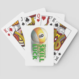 Jeu De Cartes Perdre Compétence Gagner chance 9 balle