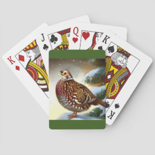 Jeu De Cartes Perdrix de Noël (1)