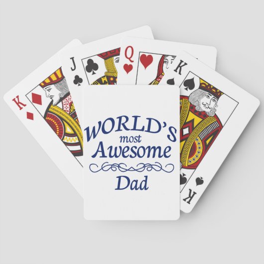 Jeu De Cartes Père d'Awesome (dos)