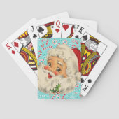 Jeu De Cartes Père Noël avec des menthes poivrées (dos)