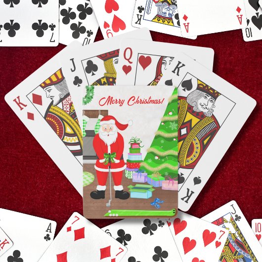 Jeu De Cartes Père Noël Cadeau précoce - Un Trou en Un Noël