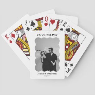 Jeu De Cartes Perfect Pair Mariage Classic Photo Playing Cartes