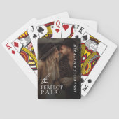 Jeu De Cartes Perfect Pair Wedding Photo (dos)