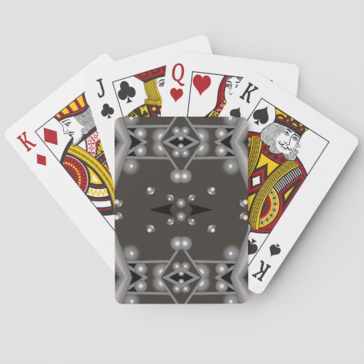 Jeu De Cartes Performances stellaires Design d'art Abstrait mode (dos)