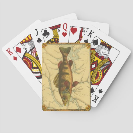 Jeu De Cartes Perle jaune sur la carte (dos)