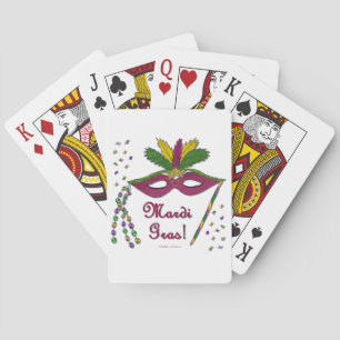 Jeu De Cartes Perles de plumes Mardi Gras