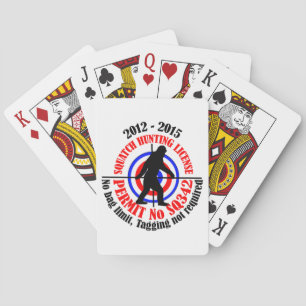 Jeu De Cartes permis de chasse aux squatters