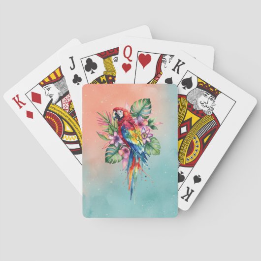 Jeu De Cartes Perroquet (dos)