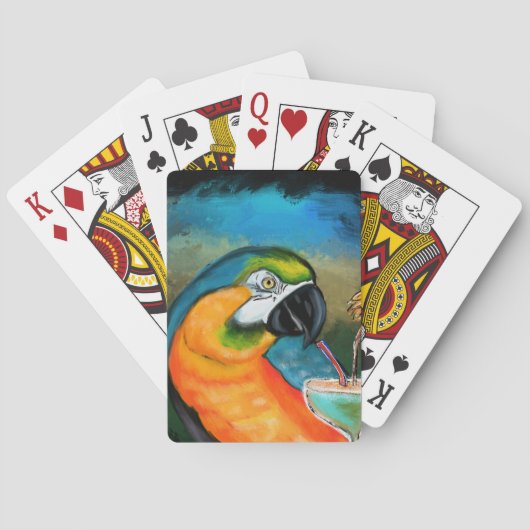 Jeu De Cartes Perroquets (dos)