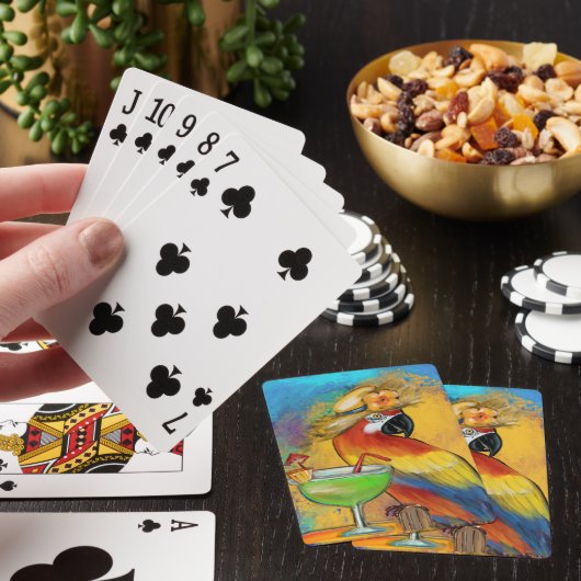 Jeu De Cartes Perroquets de fête (In Situ)