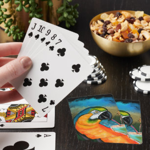 Jeu De Cartes Perroquets de Fête