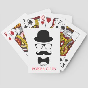 Jeu De Cartes Personalized Customized Poker Club
