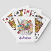 Jeu De Cartes Personalized Game Night  (dos)
