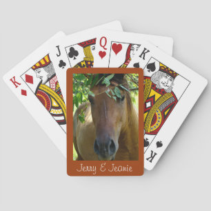 Jeu De Cartes Personnage de Brown Horse Playing Cards