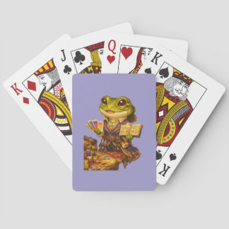 Jeu De Cartes Personnage de grenouille créatrice de royaume