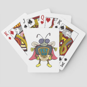 Jeu De Cartes Personnage de super-héros insecte volant Dieu
