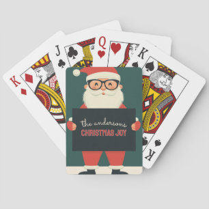 Jeu De Cartes Personnalisable Happy Père Noël