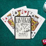 Jeu De Cartes Personnalisé Las Vegas Bachelorette Party<br><div class="desc">Élevez votre fête de bachelorette Las Vegas avec notre Black and White Custom Las Vegas Bachelorette Party Personnalisé Poker Cards. Alliant élégance et plaisir, ces cartes sont conçues pour capturer l'essence de vos thèmes "Vegas Before Vows" et "Lucky in Love Bachelorette Weekend". Que vous planifiez un voyage de filles à...</div>