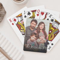 Personnalisé Nom de la famille de photos Keepsaké