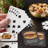 Jeu De Cartes Personnaliser de ce graphique Hamburger (In Situ)