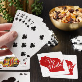 Jeu De Cartes Personnalisons le nord du Wisconsin (In Situ)