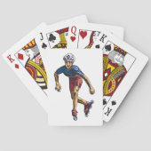 Jeu De Cartes Personne Rollerblading (dos)