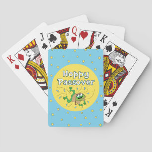 Jeu De Cartes Pessah Jouant Aux Cartes "Pessah Hoppy"