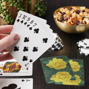 Jeu De Cartes Pétales D'Or Jouer Des Cartes