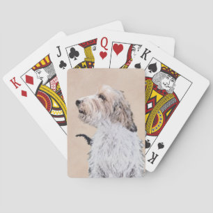Jeu De Cartes Petit Basset Griffon Vendéen Peinture - Chien Art