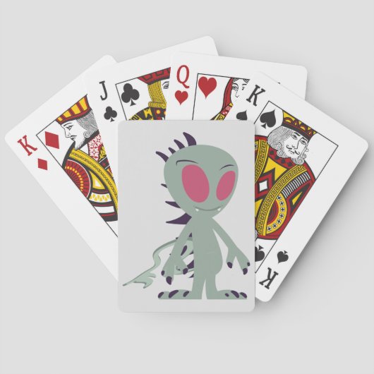 Jeu De Cartes Petit Chupacabra mignon (dos)