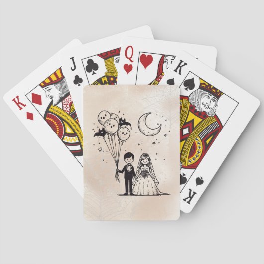 Jeu De Cartes Petit Couple Effrayant (dos)