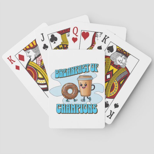 Jeu De Cartes Petit déjeuner de Champions (dos)