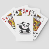 Jeu De Cartes petit panda mignon (dos)