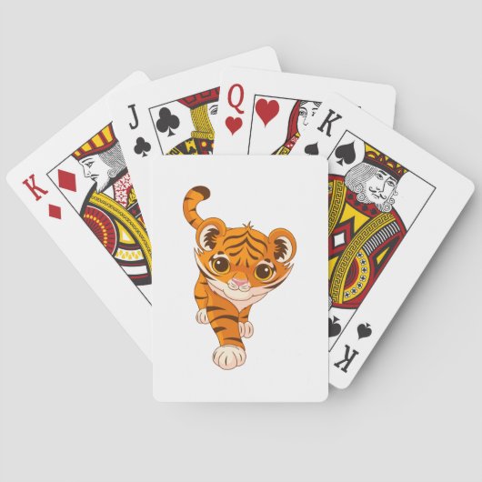 Jeu De Cartes petit tigre (dos)