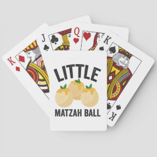 Jeu De Cartes Petite boule de matzo Cadeau drôle de Hanukka juif
