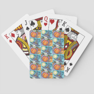 JEU DE CARTES PETITE CUISINE DE CHAT DE BAT, CUTE & COLORÉE HALL