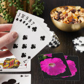 Jeu De Cartes pétunia rose (In Situ)