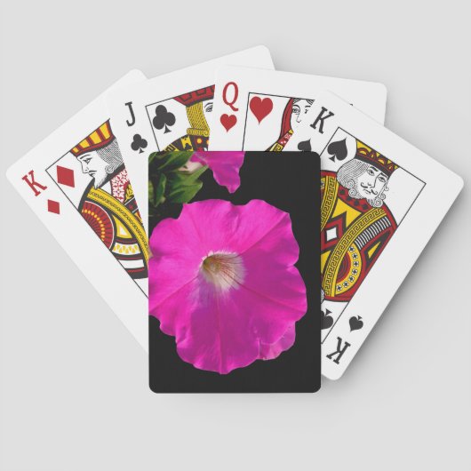 Jeu De Cartes pétunia rose (dos)