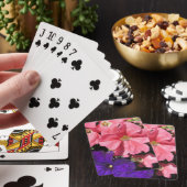 Jeu De Cartes Pétunias rose et violet (In Situ)