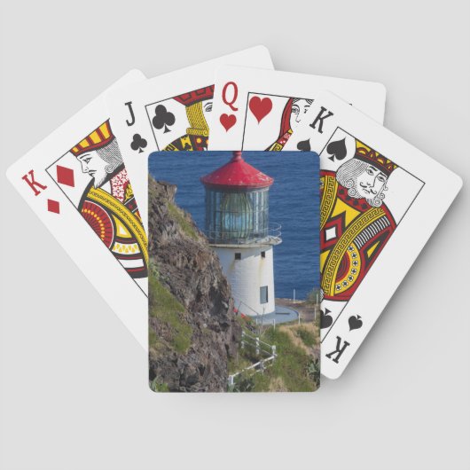 Jeu De Cartes Phare côtier d'Hawaï (dos)