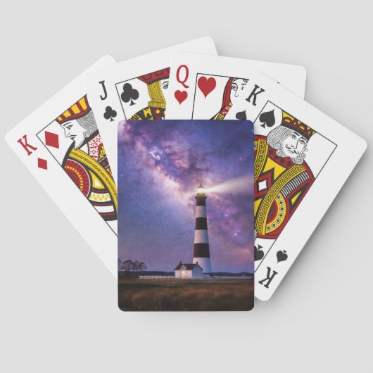 Jeu De Cartes Phare de Bodie — Outer Banks (dos)
