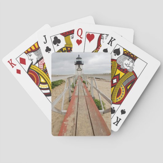 Jeu De Cartes Phare de Brant Point (dos)