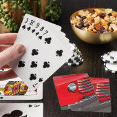 Jeu De Cartes Phare de camion rouge classique (In Situ)