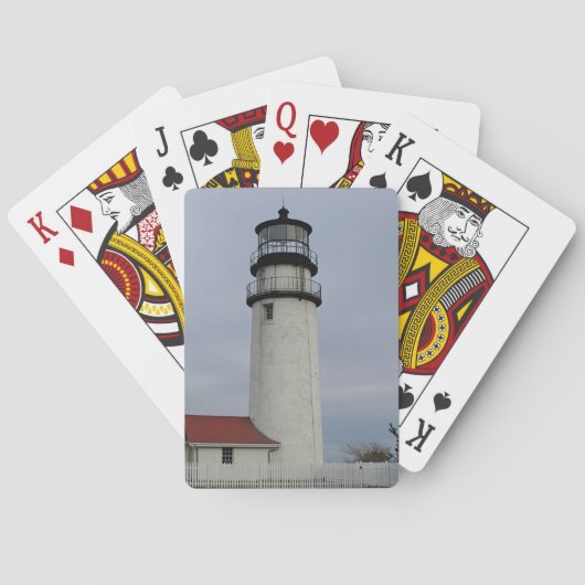 Jeu De Cartes Phare de Cape Cod (dos)