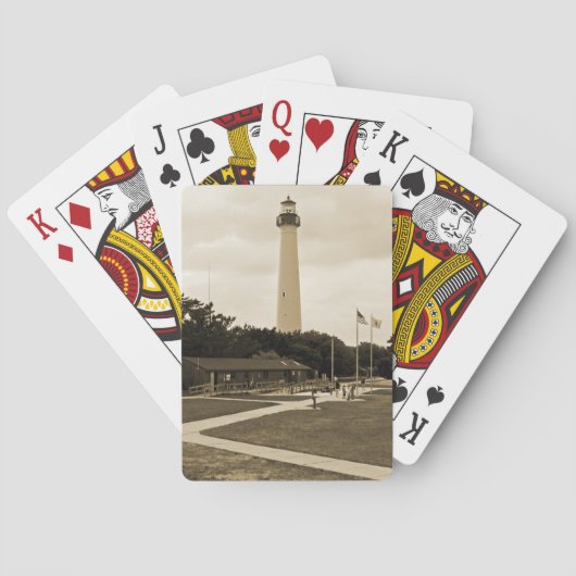 Jeu De Cartes Phare de Cape May (dos)
